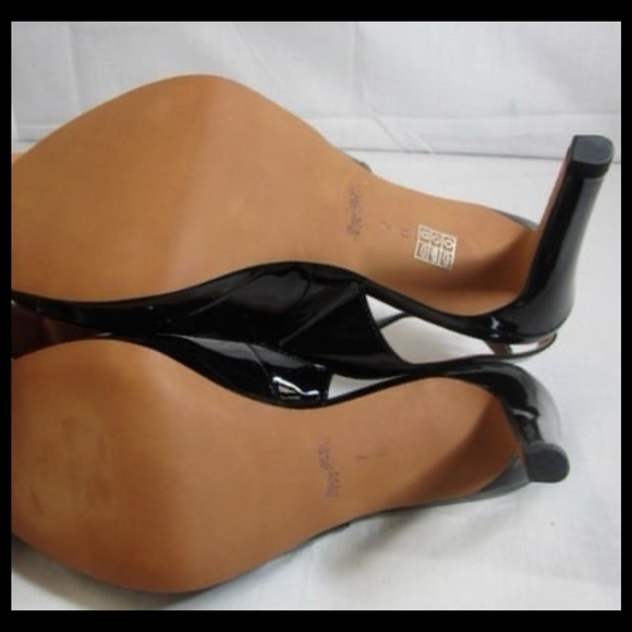 Pumps Authenticated Coach Abie Patent Black Size 7M - Picture 6 of 7